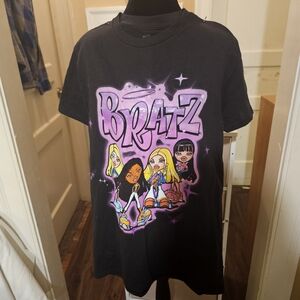 Black Graphic Kids T-Shirt